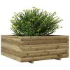 vidaXL Jardini&egrave;re 110x110x49,5 cm bois de pin impr&eacute;gn&eacute;