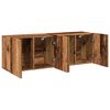 vidaXL Meubles TV muraux 2 pcs vieux bois 60x30x41 cm
