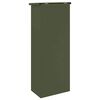 vidaXL Bo&icirc;te de d&eacute;p&ocirc;t de colis Vert olive 44,5 x 29 x 110,5 cm Acier