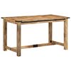 vidaXL Table &agrave; manger 140x70x75 cm bois de manguier massif