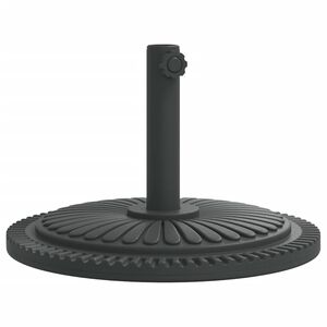 vidaXL Base de parasol pour m&acirc;ts &Oslash;38 / 48 mm 12 kg rond