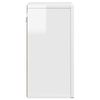 vidaXL Armoire suspendue avec &eacute;tag&egrave;re Blanc brillant 60 x 20 x 40 cm