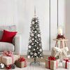 vidaXL Sapin de No&euml;l artificiel Vert 120 cm PVC, plastique et acier