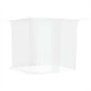 vidaXL Moustiquaire suspendue 156 maille blanc 220x150x180 cm