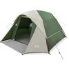 vidaXL Tente de camping de cabine 4 personnes vert imperméable