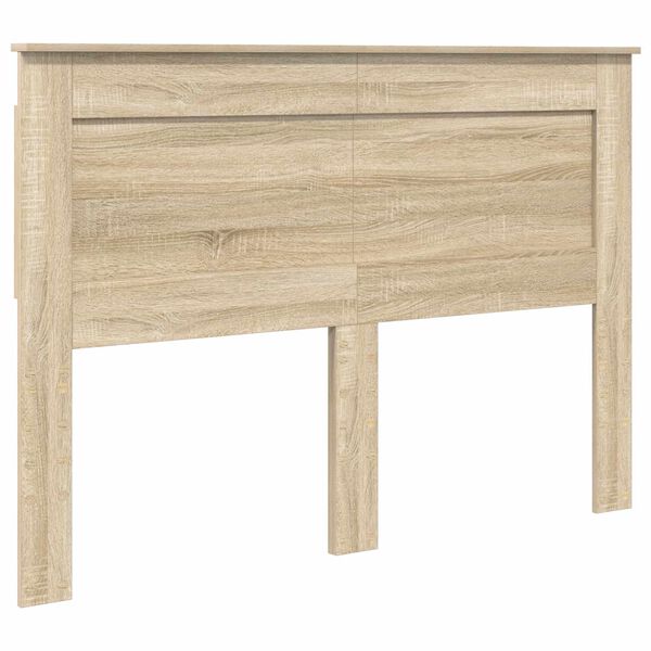 vidaXL T&ecirc;te de lit Ch&ecirc;ne Sonoma 150 cm Bois d'ing&eacute;nierie