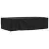 vidaXL Housse de salon de jardin noir 315x180x74 cm oxford 420D