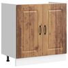 vidaXL Meuble bas pour &eacute;vier Kalmar noir 80x46x81,5 cm bois ing&eacute;nierie