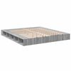vidaXL Cadre de lit sans matelas sonoma gris 180x200 cm