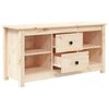 vidaXL Meuble TV 103x36,5x52 cm Bois de pin massif