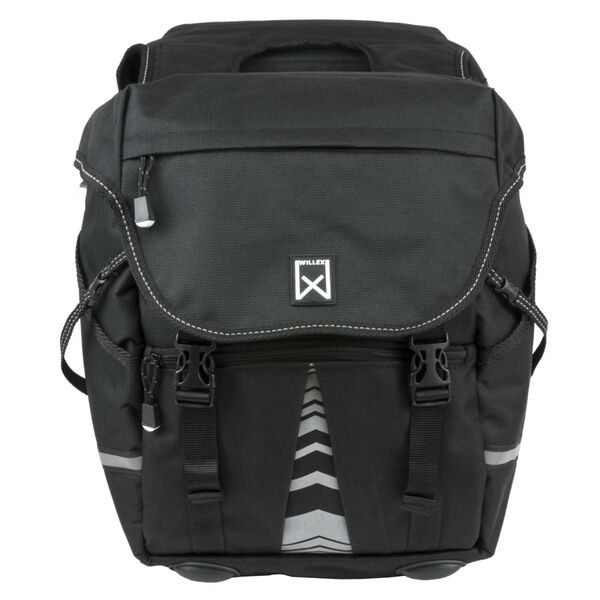 Willex Sacoche de v&eacute;lo 1200 28 L Noir