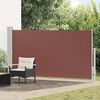 vidaXL Auvent lat&eacute;ral r&eacute;tractable de patio 170x300 cm Marron