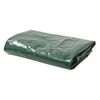 vidaXL B&acirc;che 650 g / m&sup2; 3,5 x 5 m Vert