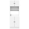 vidaXL Armoire de cuisine blanc 60x50x180 cm bois d'ingénierie