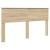 vidaXL Lit de Rangement Ch&ecirc;ne Sonoma 160 x 200 cm Bois d'ing&eacute;nierie