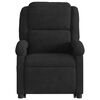 vidaXL Fauteuil inclinable de massage électrique noir velours