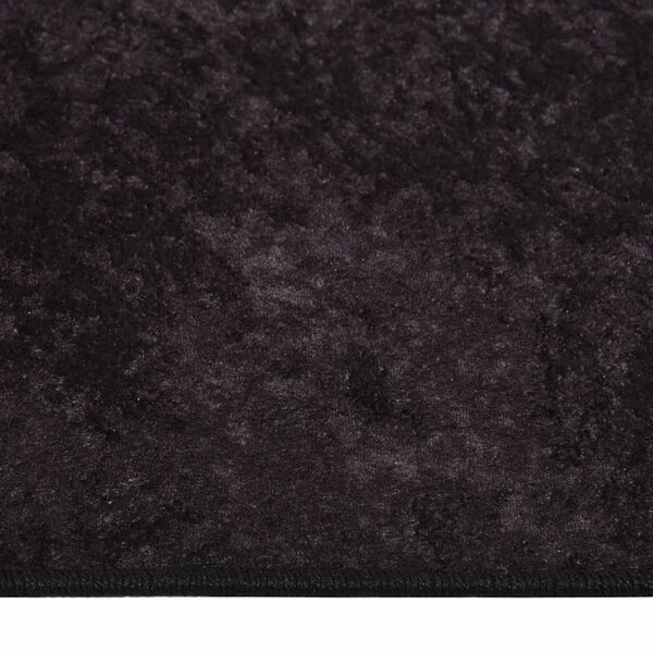 vidaXL Tapis lavable 190x300 cm anthracite