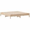 vidaXL Cadre de lit sans matelas 200x200 cm bois massif de pin