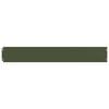 vidaXL Bordures pelouse 50pcs vert olive 15x103cm acier lamin&eacute; &agrave; froid