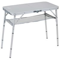 Bo-Camp Table de camping pliable Premium 80x40 cm Aluminium