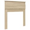 vidaXL T&ecirc;te de lit Ch&ecirc;ne Sonoma 100 cm Bois d'ing&eacute;nierie
