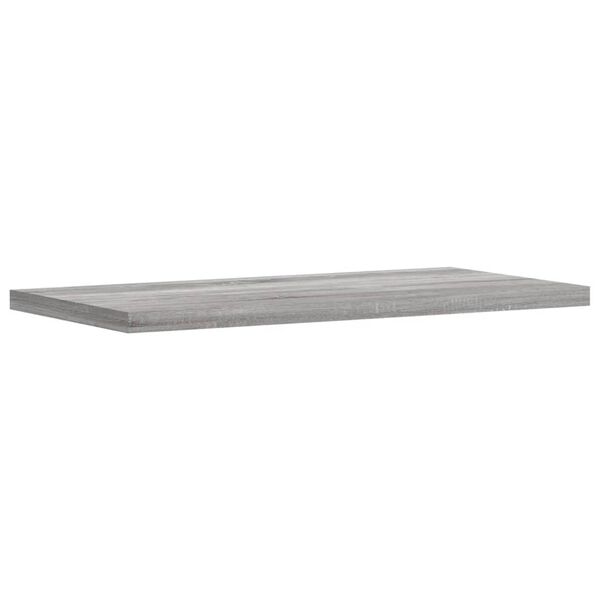 vidaXL &Eacute;tag&egrave;res murales 4 pcs sonoma gris 40x20x1,5 cm bois ing&eacute;nierie