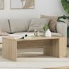 vidaXL Table basse Ch&ecirc;ne Sonoma 95 x 50 x 34 cm Bois d'ing&eacute;nierie