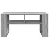 vidaXL Table basse Gris Sonoma 92 x 49,5 x 45 cm Bois d'ing&eacute;nierie