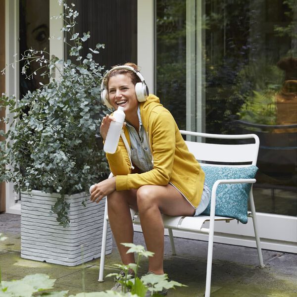 Capi Jardini&egrave;re Nature Row carr&eacute; 40x40 cm ivoire KRWI903