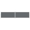 vidaXL Auvent lat&eacute;ral r&eacute;tractable Anthracite 220x1000 cm