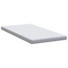 vidaXL Matelas Blanc 120 x 200 cm Tissu jacquard