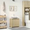 vidaXL Ensemble de meubles de salle de bain 2 pcs ch&ecirc;ne sonoma