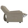 vidaXL Fauteuil de massage inclinable à 2 places gris clair