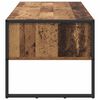 vidaXL Table basse Bois Ancien 100 x 46 x 40 cm Bois d'ing&eacute;nierie