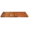 vidaXL Dessus de table 90x80x2,5 cm rectangulaire bois massif d'acacia