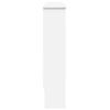 vidaXL Cache-radiateur Blanc 112x19x81,5 cm MDF