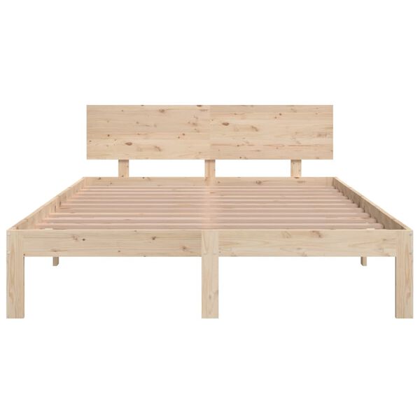 vidaXL Cadre de lit sans matelas 135x190 cm