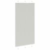 vidaXL Store pliss&eacute; gris clair 110x200cm largeur du tissu 109,4cm