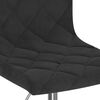 vidaXL Tabouret de bar Noir Velours