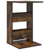 vidaXL Table d'appoint Ch&ecirc;ne fum&eacute; 40 x 35 x 60,5 cm Bois d'ing&eacute;nierie