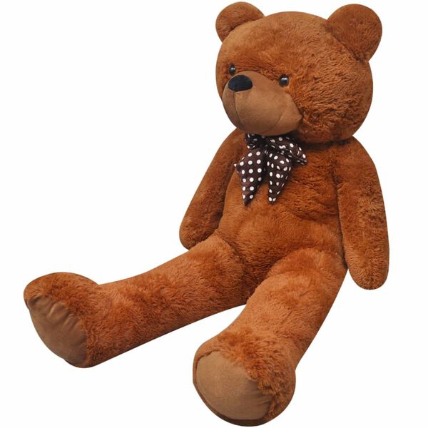 vidaXL Ours en peluche Marron 170 cm