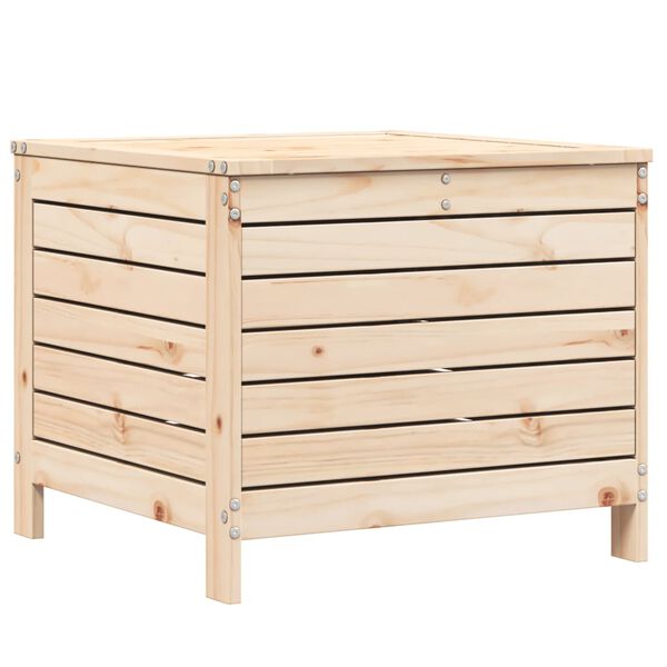 vidaXL Repose-pied de jardin 62x63,5x53,5 cm bois de pin massif
