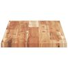 vidaXL Dessus de table rectangulaire 100x30x2 cm bois massif d'acacia