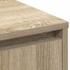 vidaXL Buffet LED Ch&ecirc;ne Sonoma 71 x 34,5 x 75 cm Bois d'ing&eacute;nierie