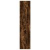 vidaXL Buffet haut chêne fumé 30x41x185 cm bois d'ingénierie