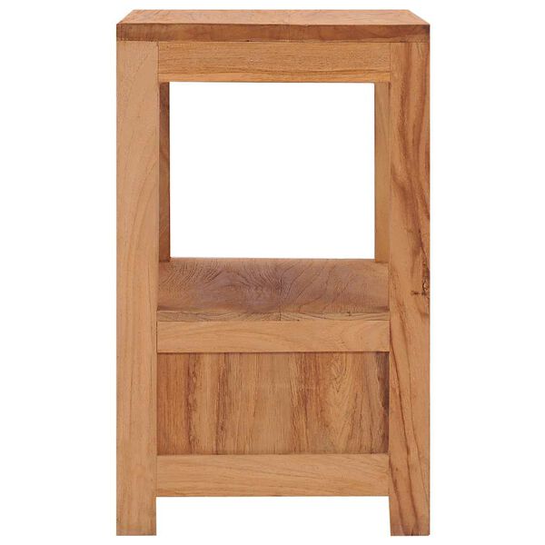 vidaXL Table de chevet 40x30x50 cm bois de teck massif