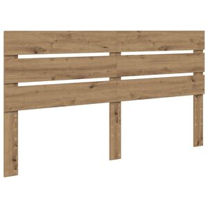 vidaXL T&ecirc;te de lit Ch&ecirc;ne artisanal Bois d'ing&eacute;nierie
