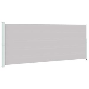 vidaXL Auvent lat&eacute;ral r&eacute;tractable de patio 200x500 cm Gris