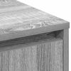vidaXL Buffet LED Gris Sonoma 71 x 34,5 x 75 cm Bois d'ing&eacute;nierie