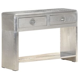 vidaXL Buffet de style aviation 110x35x75 cm M&eacute;tal